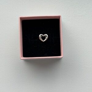 Pandora Heart Charm - Silver Heart Jewelry